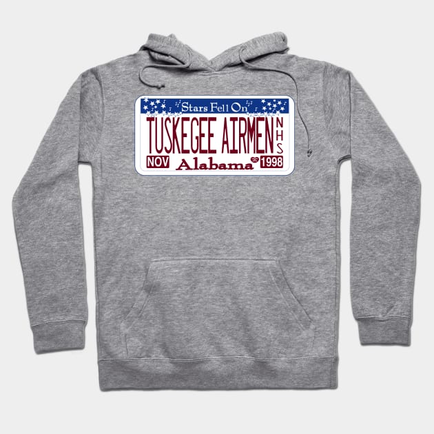 Tuskegee Airmen National Historic Site license plate Hoodie by nylebuss